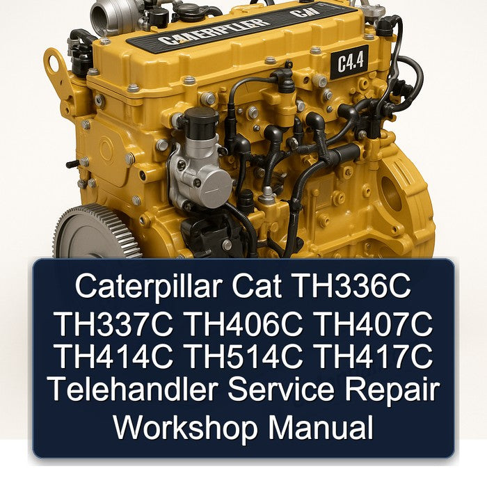Caterpillar CAT TH336C TH337C TH406C TH407C TH414C TH514C TH417C Telehandler Service Repair Workshop Manual PDF
