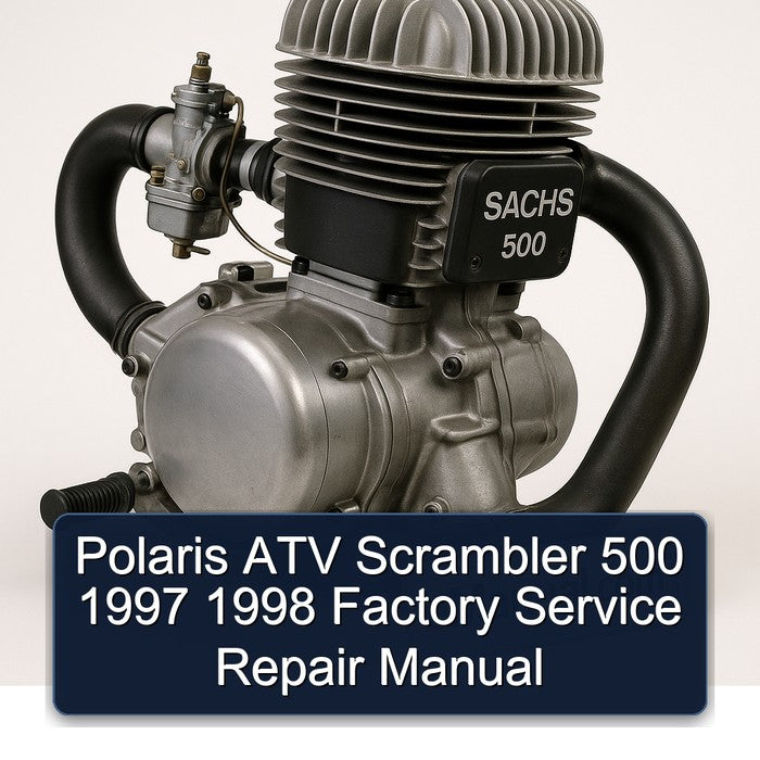 Polaris ATV Scrambler 500 1997 1998 Factory Service Repair Manual