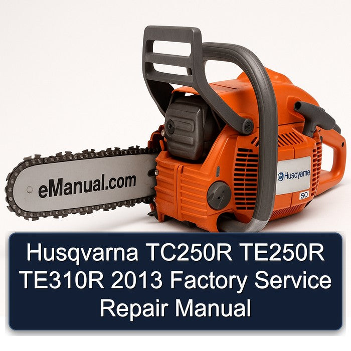 Husqvarna TC250R TE250R TE310R 2013 Factory Service Repair Manual