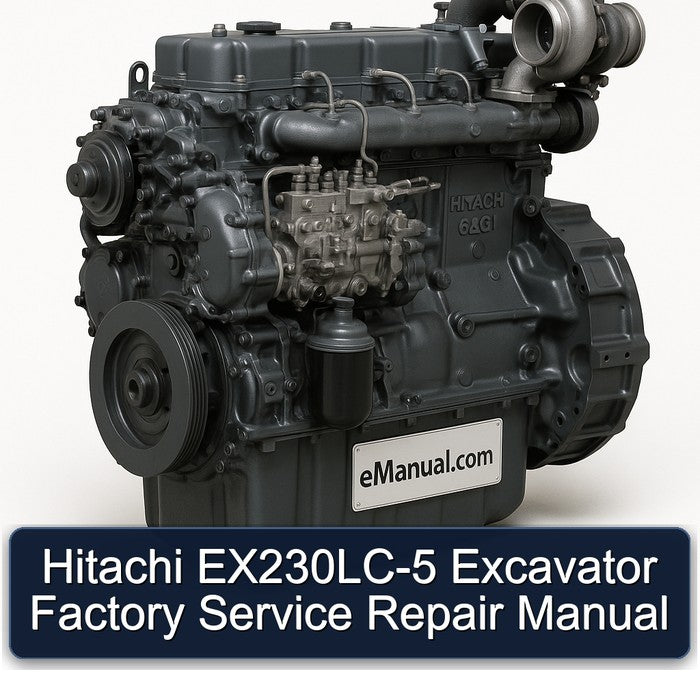 Hitachi EX230LC-5 Excavator Factory Service Repair Manual