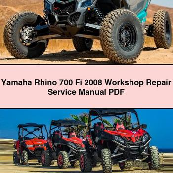 Yamaha Rhino 700 Fi 2008 Workshop Service Repair Manual