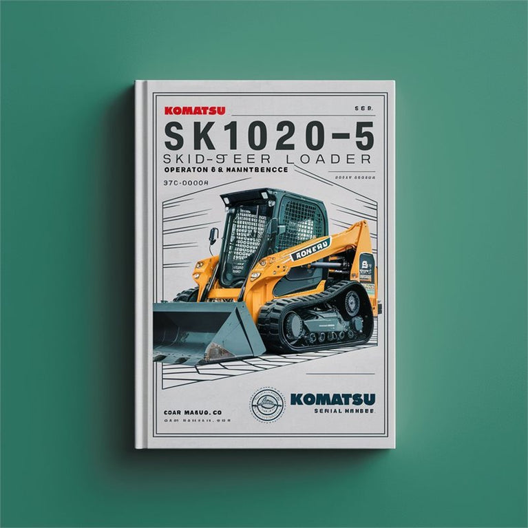 Komatsu Sk1020-5 SKID-STEER Loader Operation (serial Number: 37cf00004 Up) Service Repair Workshop Manual PDF