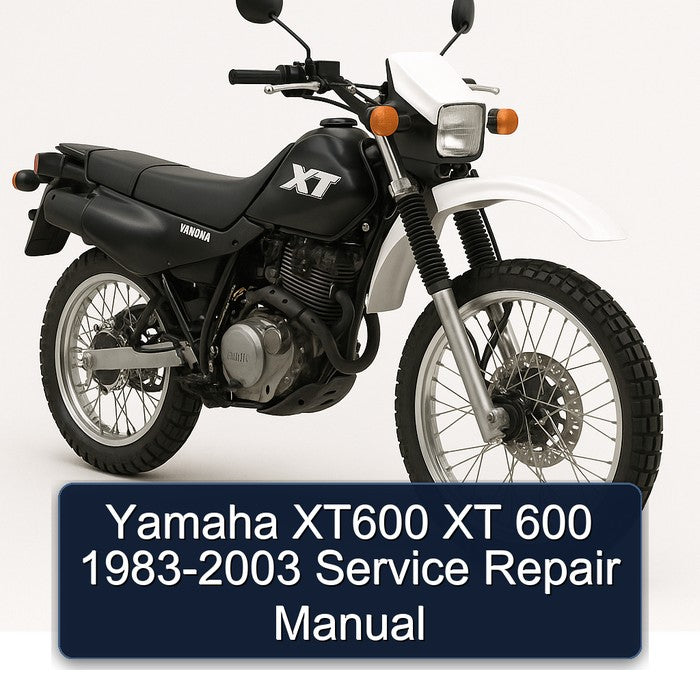 Yamaha XT600 XT 600 1983-2003 Service Repair Manual