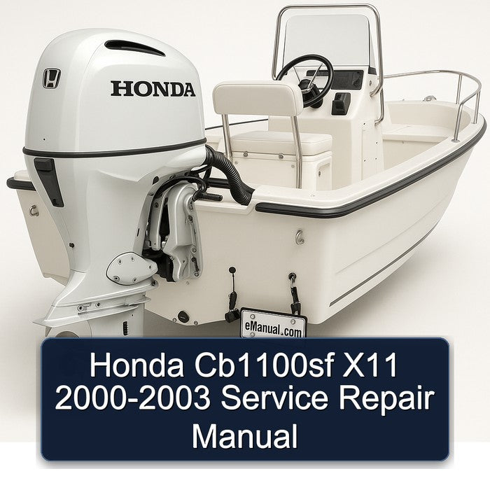 Honda Cb1100sf X11 2000-2003 Service Repair Manual
