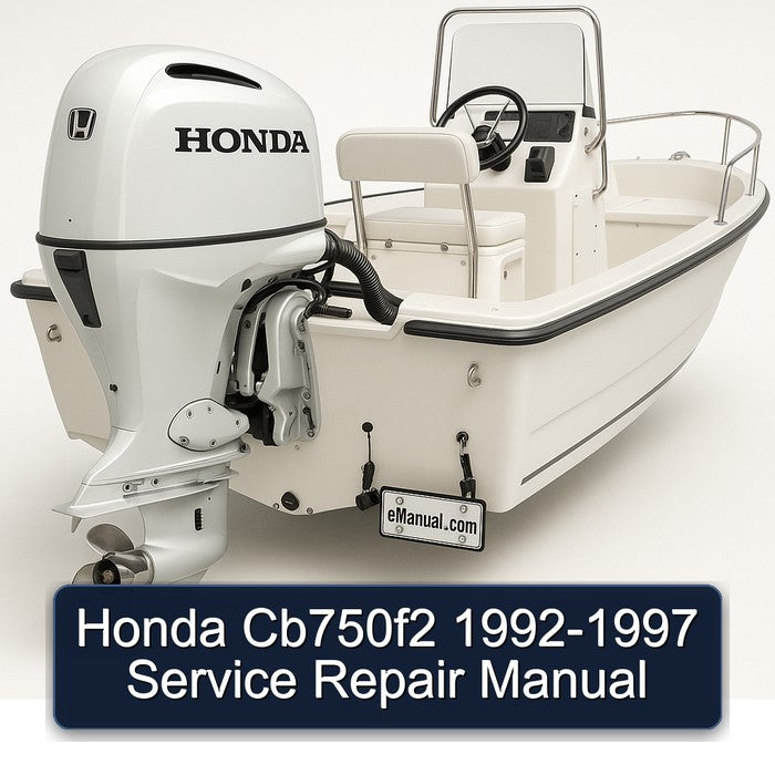 Honda Cb750f2 1992-1997 Service Repair Manual