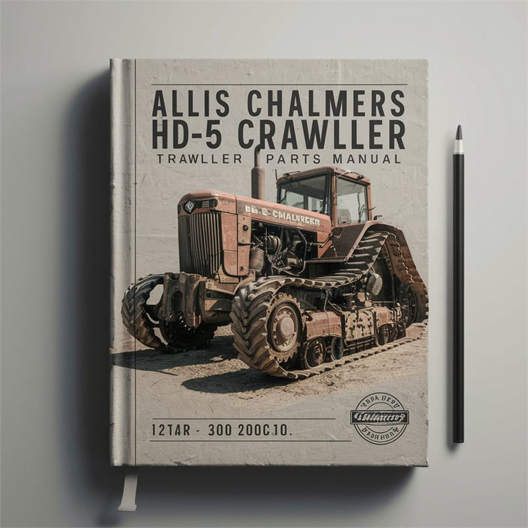 Allis Chalmers HD-5 Crawler Tractor Parts Catalog PDF