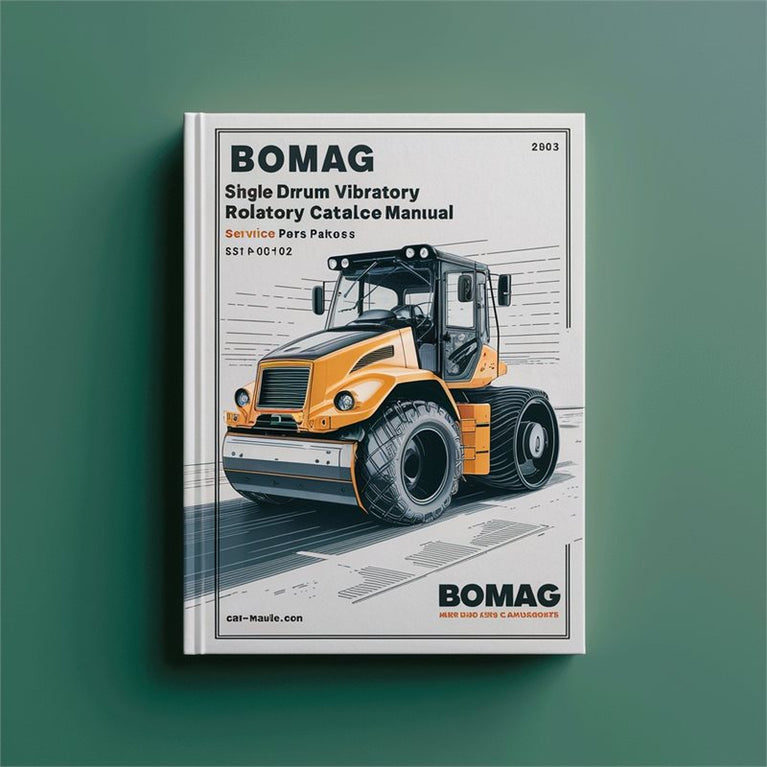 Bomag BW 214 D Single Drum Vibratory Rollers SN 101400400103-101400400253 Parts Catalog PDF