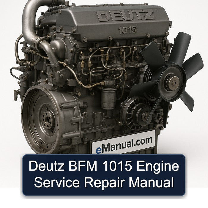 Deutz BFM 1015 Engine Service Repair Manual
