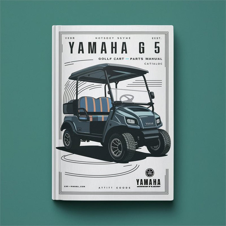 Yamaha G5 AF GOLF CART Parts Manual Catalog PDF