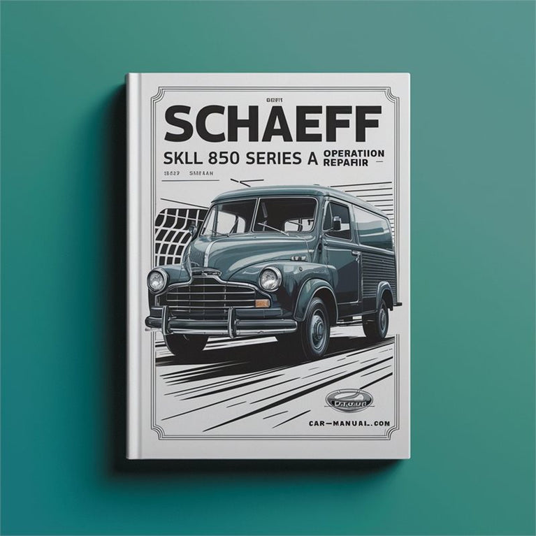Schaeff SKL 850 Series Operation Service Repair Workshop Manual PDF