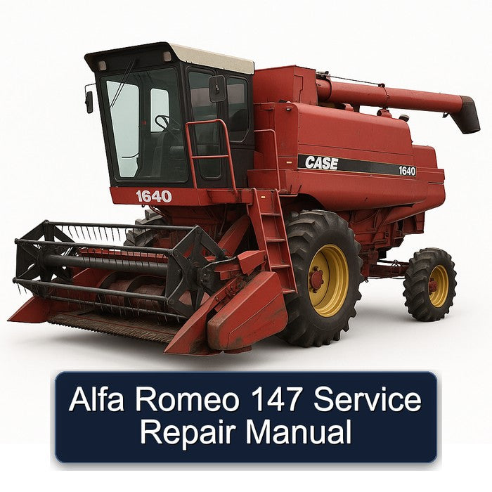 Alfa Romeo 147 Service Repair Manual
