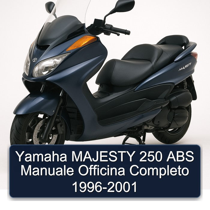 Yamaha MAJESTY 250 ABS Manuale Officina Completo 1996-2001