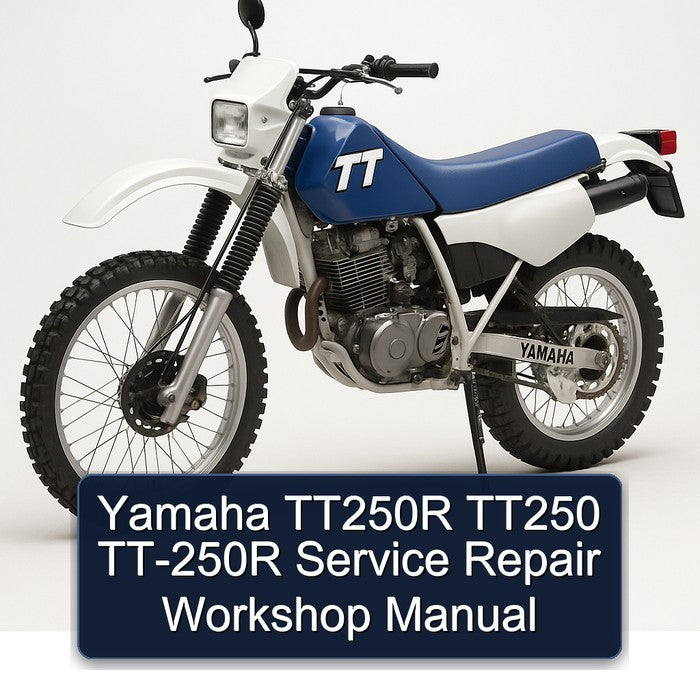 Yamaha TT250R TT250 TT-250R Service Repair Workshop Manual
