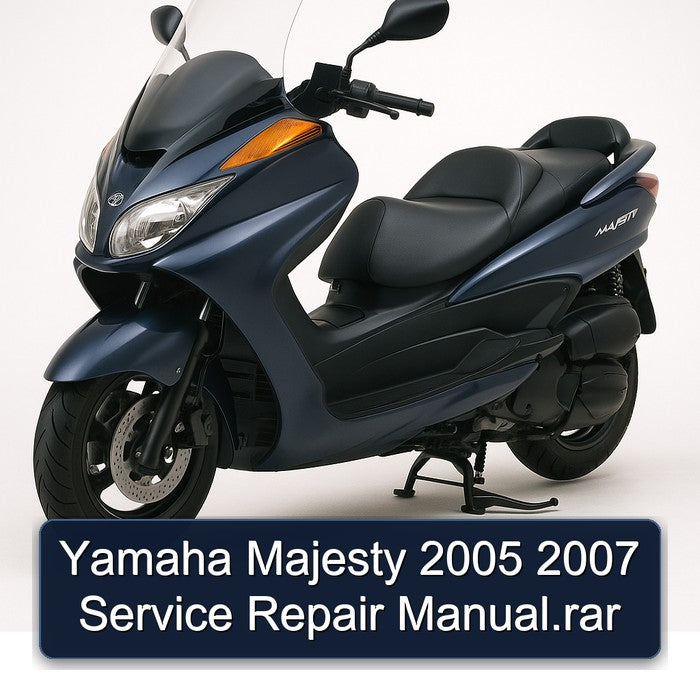 Yamaha Majesty 2005 2007 Service Repair Manual.rar