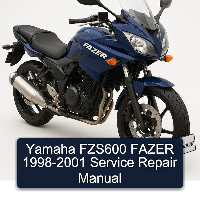 Yamaha FZS600 FAZER 1998-2001 Service Repair Manual