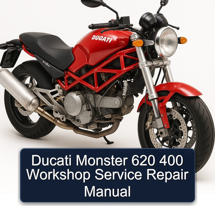 Ducati Monster 620 400 Workshop Service Repair Manual