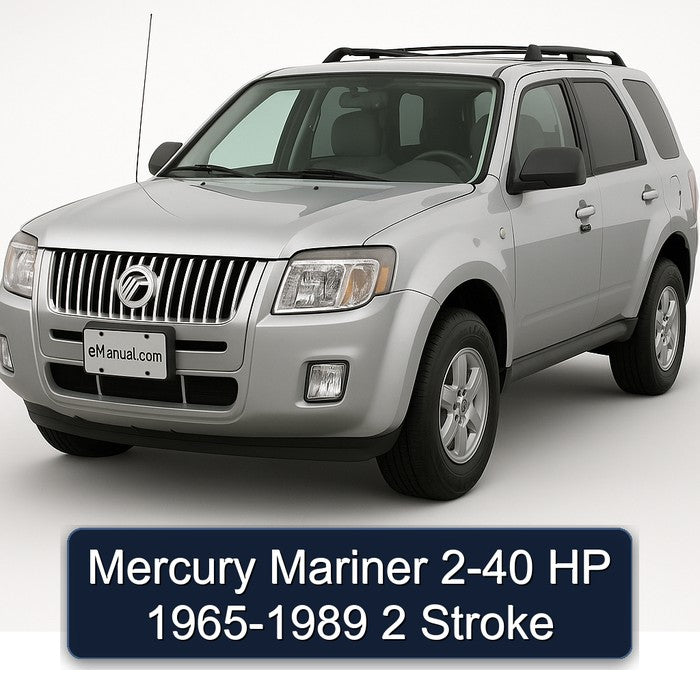 Mercury Mariner 2-40 HP 1965-1989 2 Stroke