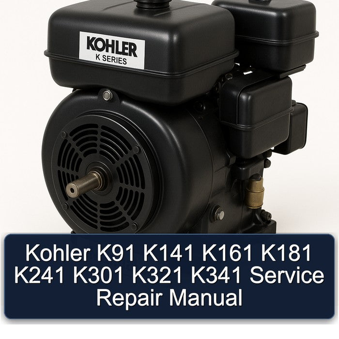 Kohler K91 K141 K161 K181 K241 K301 K321 K341 Service Repair Manual