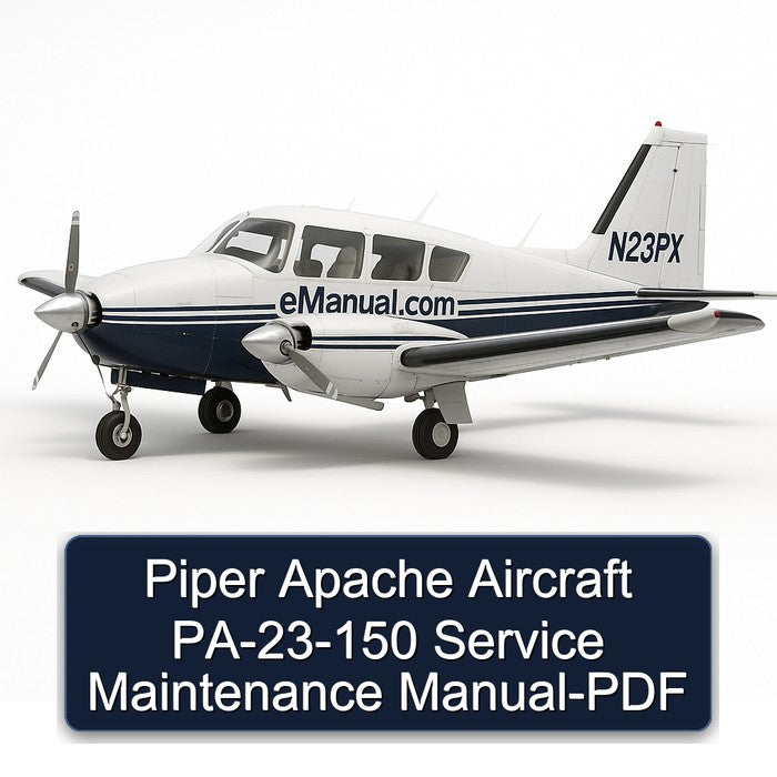 Piper Apache Aircraft Pa-23-150 Service Repair Workshop Manual PDF