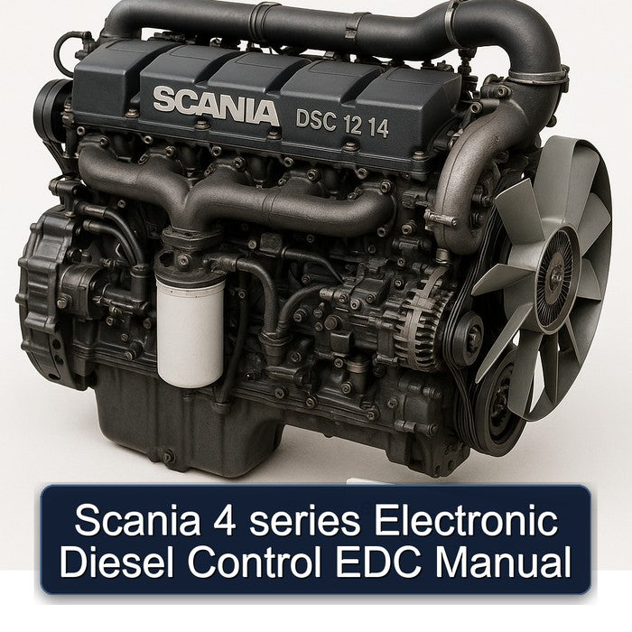 Scania 4 Series Electronic Diesel Control EDC Service Repair Workshop Manual PDF