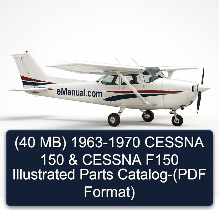 1963-1970 (40 Mb) - Cessna 150 F150 Illustrated -( Format) Parts Catalog PDF