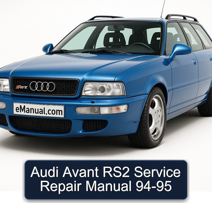 Audi Avant RS2 Service Repair Manual 94-95