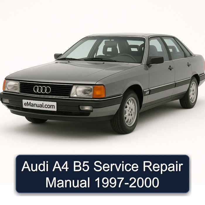 Audi A4 B5 Service Repair Manual 1997-2000
