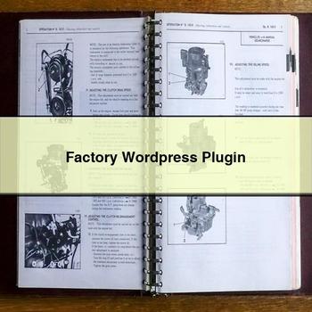 Wordpress Plugin Service Repair Workshop Manual PDF
