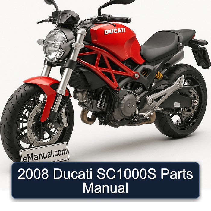 2008 Ducati SC1000S Parts Manual