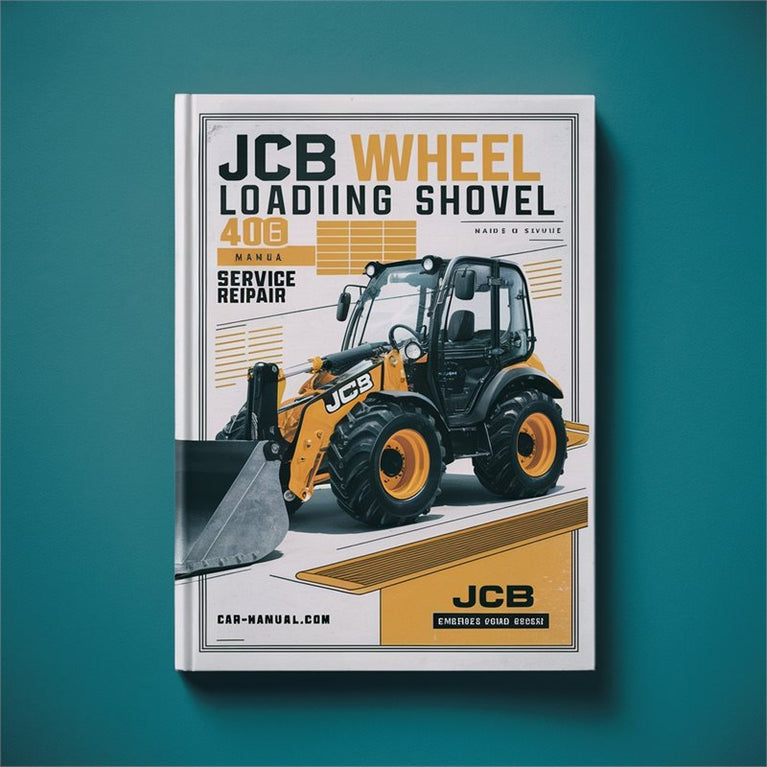 JCB Wheel Loading Shovel 406 407 408 409 Shop Book Service Repair Workshop Manual PDF
