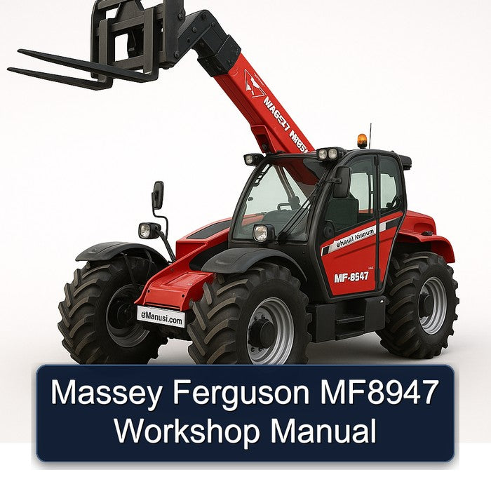 Massey Ferguson MF8947 Workshop Manual