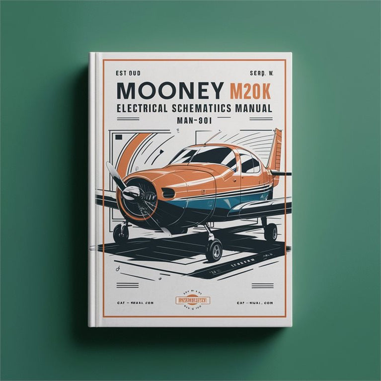 Mooney M20K Electrical Schematics Manual MAN501 M20-K M-20K - PDF