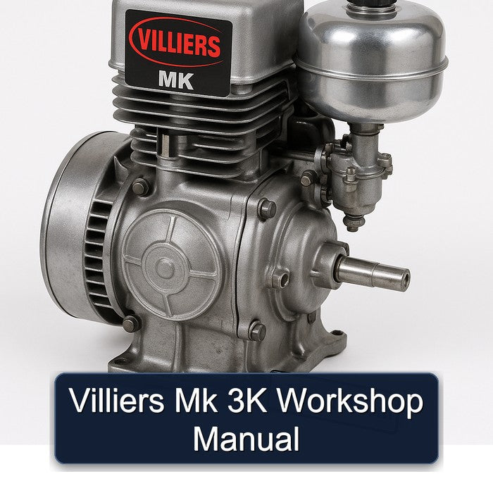 Villiers Mk 3K Workshop Manual