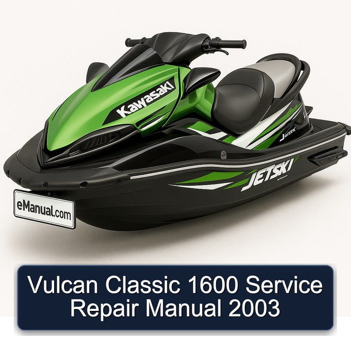 Vulcan Classic 1600 Service Repair Manual 2003