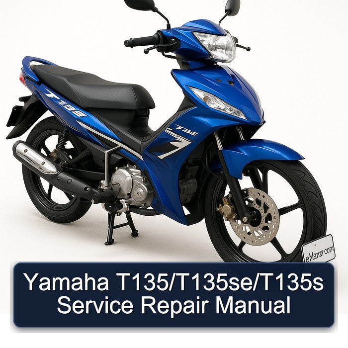 Yamaha T135/T135se/T135s Service Repair Manual