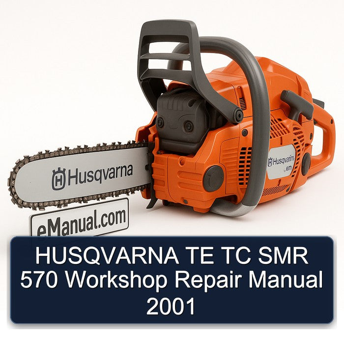HUSQVARNA TE TC SMR 570 Workshop Repair Manual 2001
