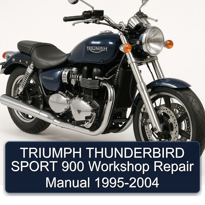 TRIUMPH THUNDERBIRD SPORT 900 Workshop Repair Manual 1995-2004