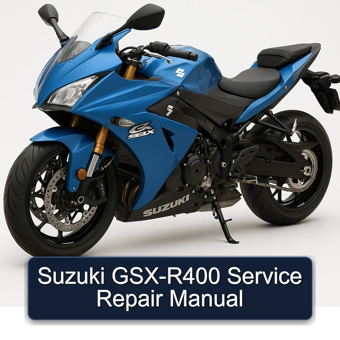 Suzuki GSX-R400 Service Repair Manual