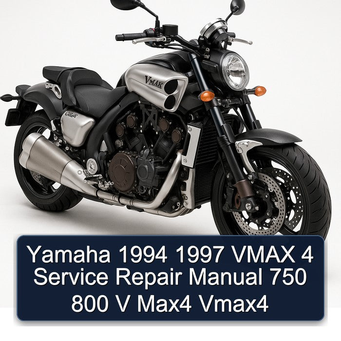 Yamaha 1994 1997 VMAX 4 Service Repair Manual 750 800 V Max4 Vmax4
