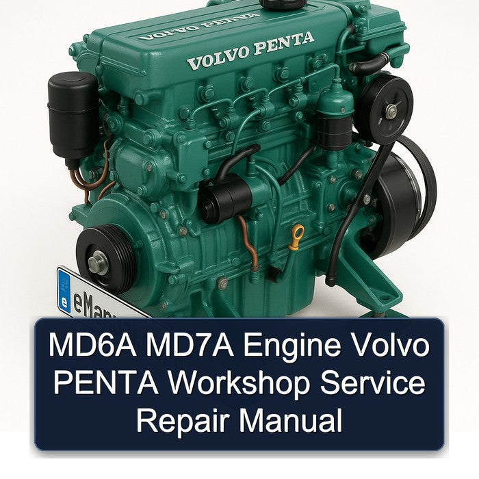 MD6A MD7A Engine Volvo PENTA Workshop Service Repair Manual