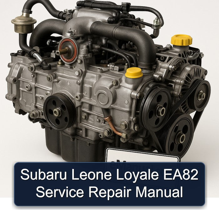 Subaru Leone Loyale EA82 Service Repair Manual