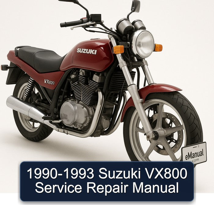1990-1993 Suzuki VX800 Service Repair Manual