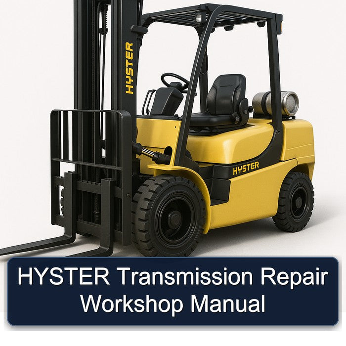 HYSTER Transmission Repair Workshop Manual