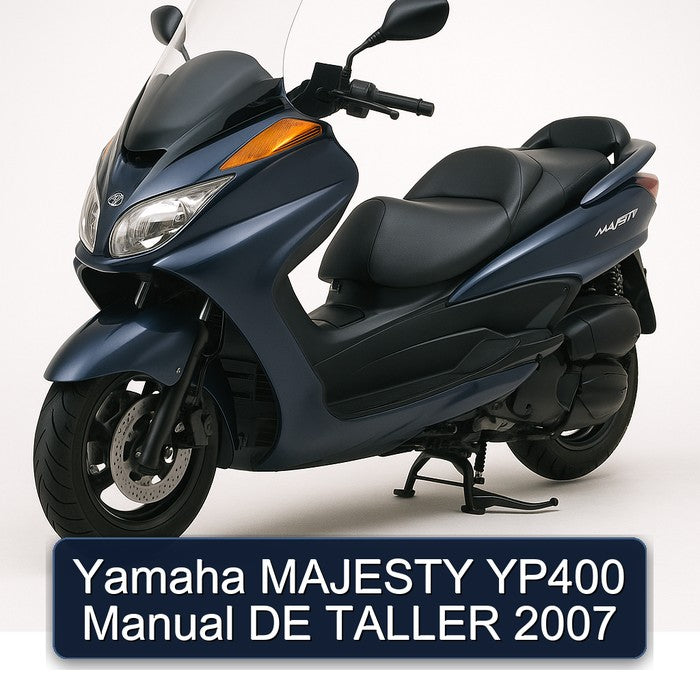 Yamaha MAJESTY YP400 Manual DE TALLER 2007