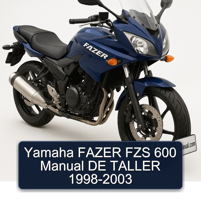 Yamaha FAZER FZS 600 Manual DE TALLER 1998-2003