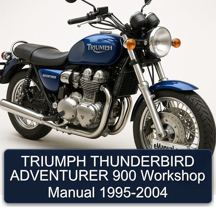 TRIUMPH THUNDERBIRD ADVENTURER 900 Workshop Manual 1995-2004