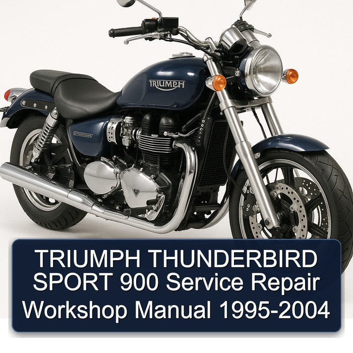 TRIUMPH THUNDERBIRD SPORT 900 Service Repair Workshop Manual 1995-2004