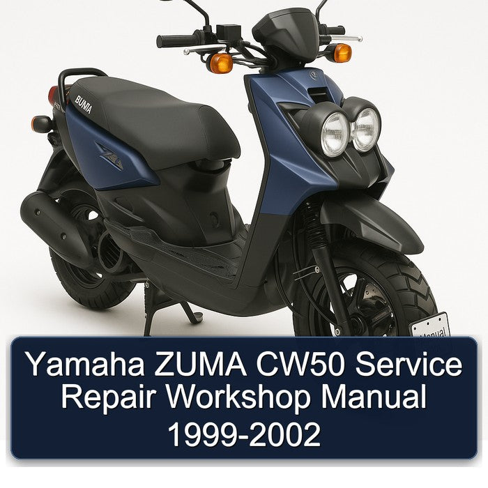 Yamaha ZUMA CW50 Service Repair Workshop Manual 1999-2002