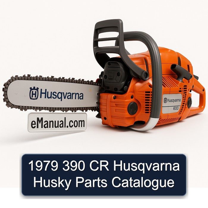 1979 390 CR Husqvarna Husky Parts Catalogue