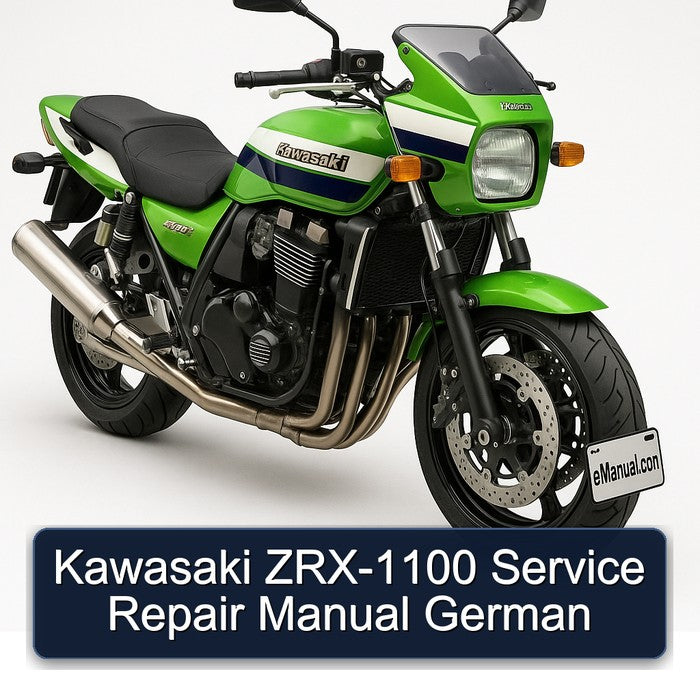 Kawasaki ZRX-1100 Service Repair Manual German